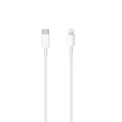کابل شارژ USB-C به لایتنینگ اپل طول 1 متر اورجینال سر جعبه ای