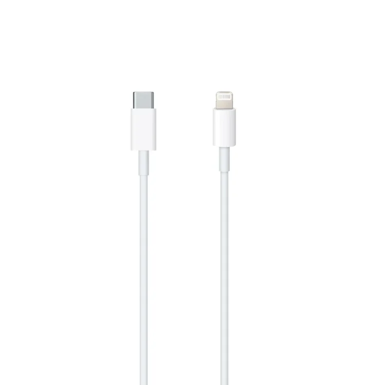 کابل شارژ USB-C به لایتنینگ اپل طول 1 متر اورجینال سر جعبه ای