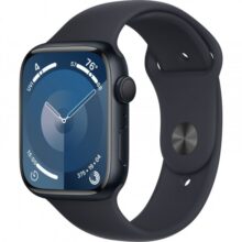 اپل واچ سری 9 مدل 41 میلی متری با بند سیلیکونی Apple Watch Series 9 41mm Aluminum Silicone Sport Band